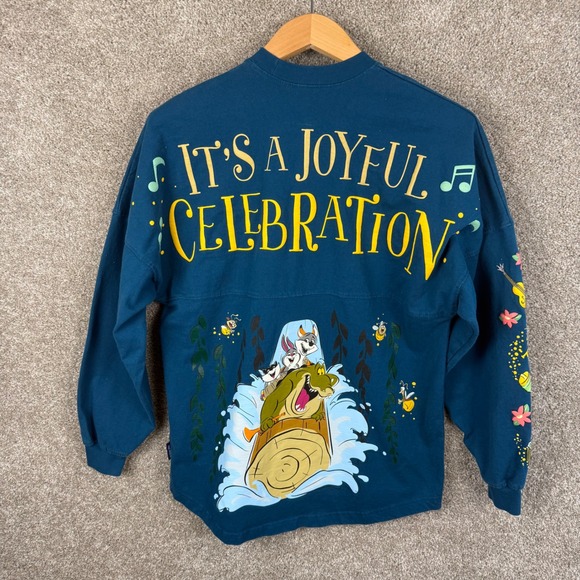 Disney Spirit Jersey Tops - Disney Parks Tiana's Bayou Adventure Spirit Jersey Teal Blue Mens Small